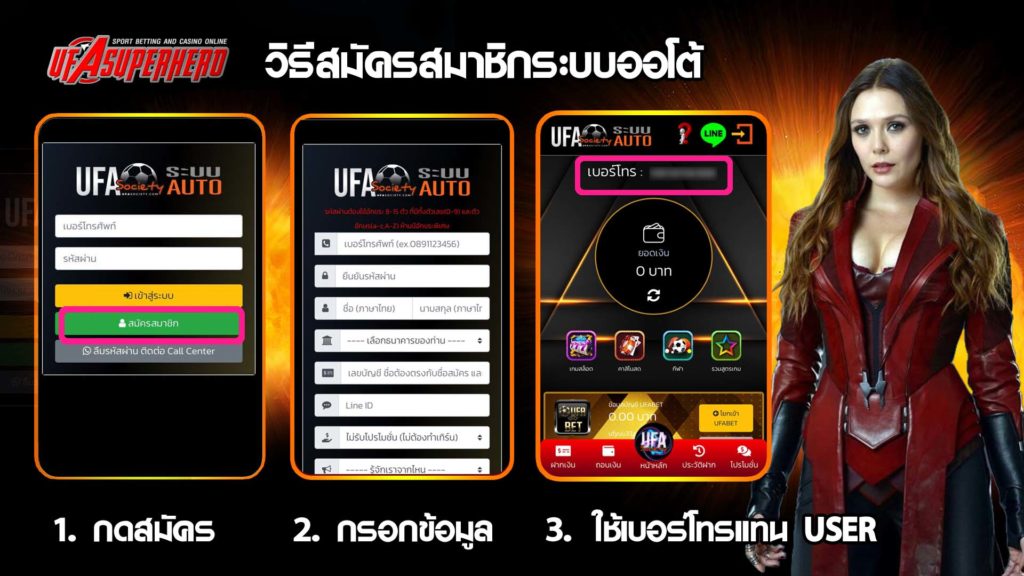 วิธีสมัคร Ufabet